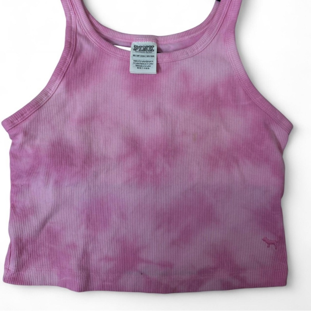 PINK Victoria's Secret Tie-Dye Tank Top - Pink